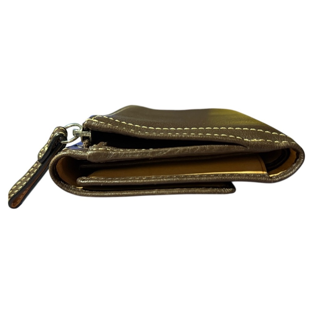 Coach Brown Leather Soho Buckle Tri-fold Wallet - Picture 11 of 16